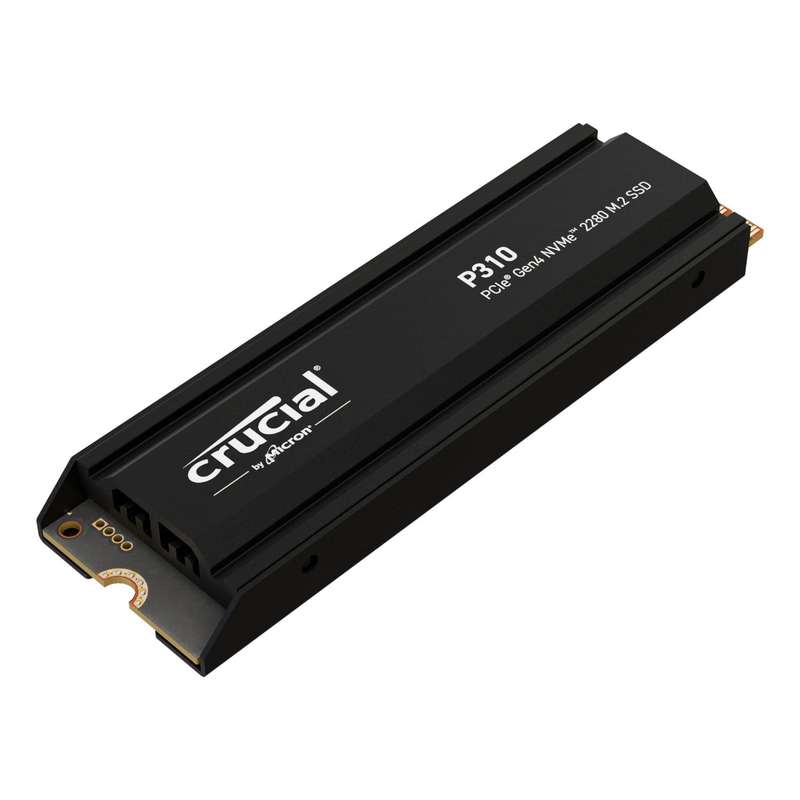 Crucial P310 2TB M.2 NVMe SSD with Heatsink