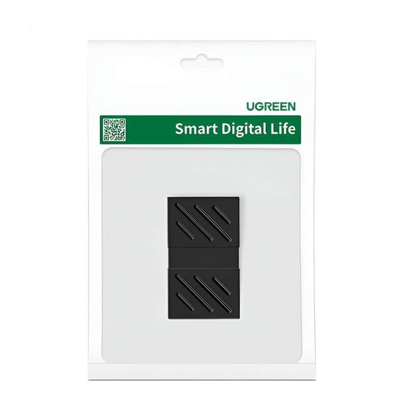 UGREEN RJ45 1Gbps Ethernet Cable Extender Adapter - Black