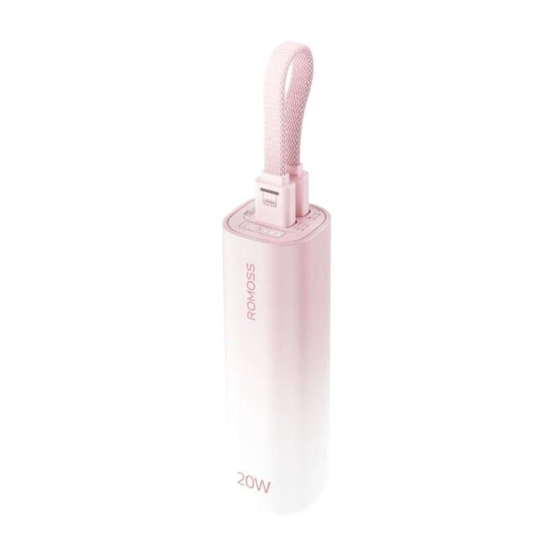 Romoss PSC05 5000mAh 20W Mini Power Bank &#x2013; Pink