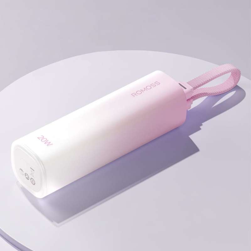 Romoss PSC05 5000mAh 20W Mini Power Bank &#x2013; Pink