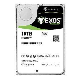 10TB Seagate EXOS, SAS Enterprise, LFF 3.5", 7200 RPM, 256MB Internal Hard Drive