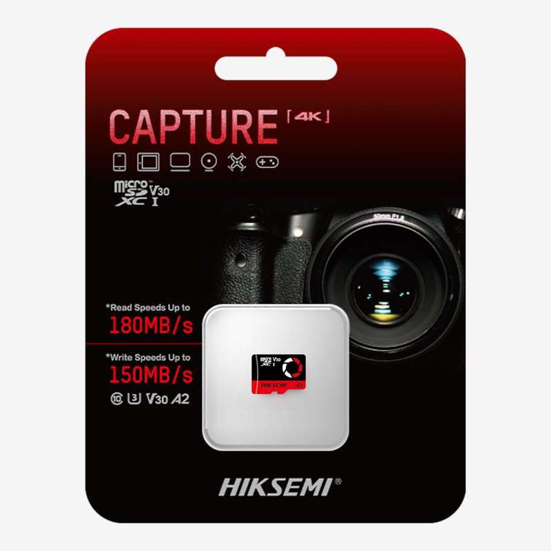 HIKSEMI Capture V30 512GB MicroSDXC Card (Without Adapter)