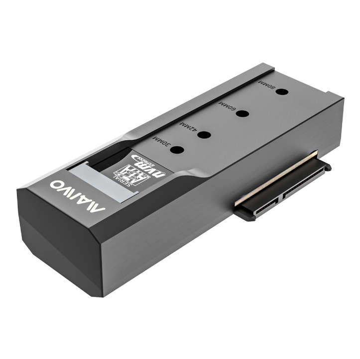 CipherX, Portable Dual Bay HDD/SSD Adapter (for 2.5"/3.5'' SATA) and M.2 NVMe PCIe/ SATA (NGFF): ...