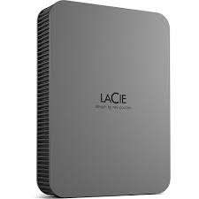 2TB LaCie Mobile Drive Secure, USB 3.1, TYPE C, Portable External HD (OEM Packaged/Not Retail)