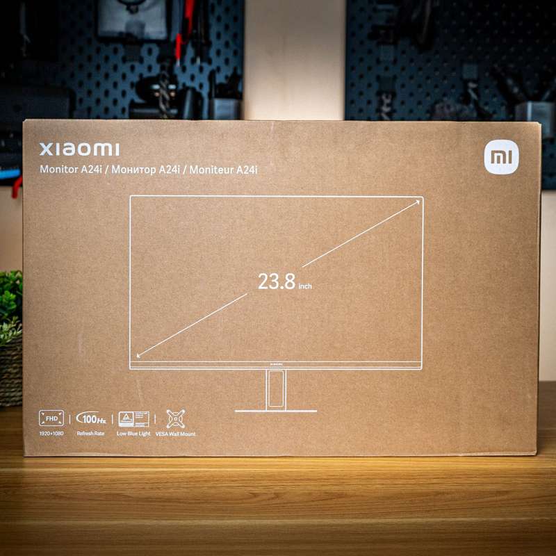 Xiaomi A24i 24" Full HD 1080p IPS Monitor (100Hz, 6ms, 16:9, HDMI/DP, Flicker-Free, and VESA Mount)