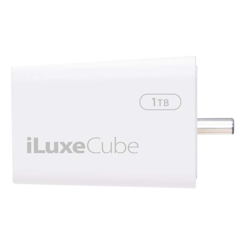 Patriot iLuxe Cube 1TB Type-C Smart Backup Solution - White