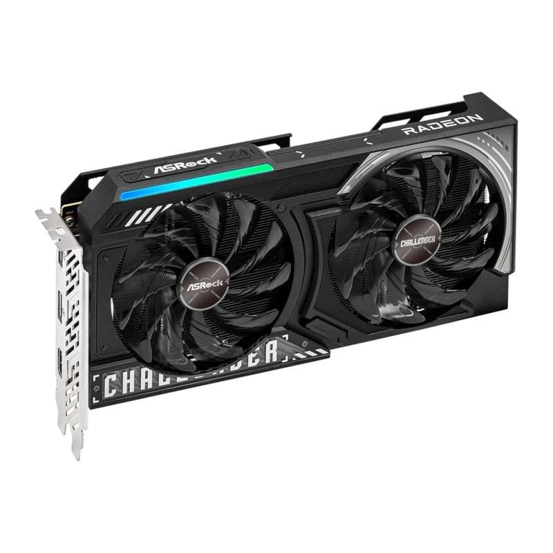 ASRock Radeon&#x2122; RX 9060 XT Challenger 16GB OC Graphics Card (RDNA&#x2122; 4, PCIe 5.0)