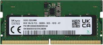 8GB SK Hynix, DDR5-5600MHz, PC5-44800, 262 Pins, 1Rx16, PC5-5600B, 1.1V, CL46, Notebook Memory Mo...