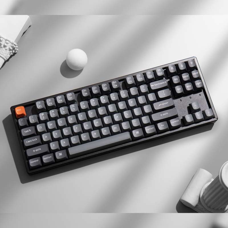 Keychron K8 Max QMK Wireless Custom Mechanical Keyboard | BROWN Switches