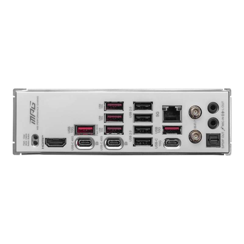 MSI MPG X870E EDGE TI WIFI AM5 ATX DDR5 Gaming Motherboard