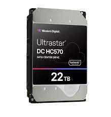 22TB WD Ultrastar DC, HC570, 3.5" LFF, SAS-3, 7200RPM, 512MB Cache, 12Gbs, 512e Hyperscale Cloud ...