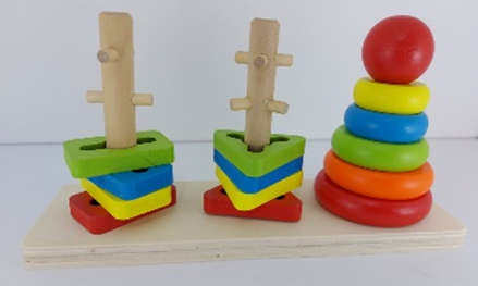Small Rainbow Stacker