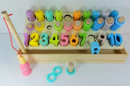Digital shape logirithmic board