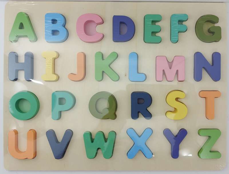 alphabet (uppercase) puzzle board