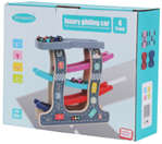 4 layers slider track with car roof parking + 4 cars