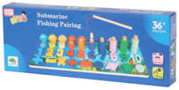 Digital shape logarithmic board + fishing game with one rod