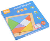 Beech wood tangram