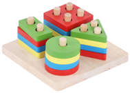 early education geometric puzzle sorter