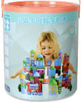 100pcs wisdom little town digitals blocks barrel