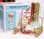 Medium size beads maze