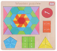 Fraction Shape Puzzle