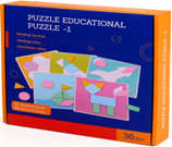 Educational puzzle kit