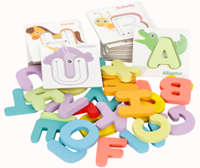 Number alphabet pairing card game