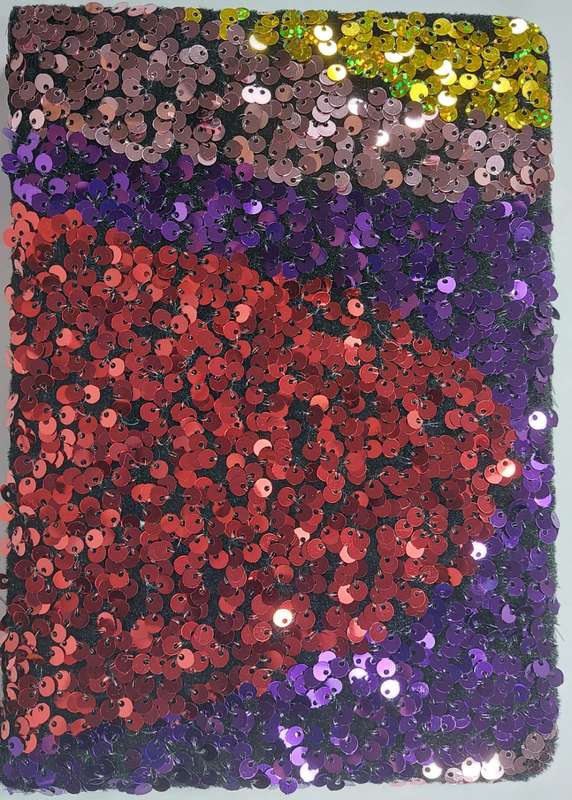 Multicolour Glitter Diary/ notebook