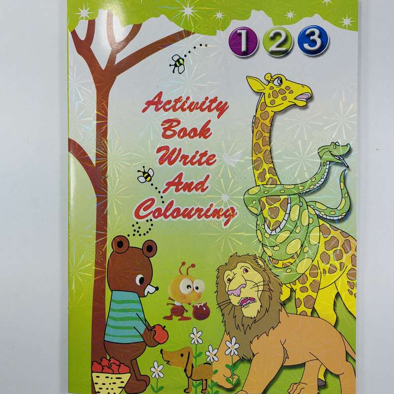 Alphabet tracing book