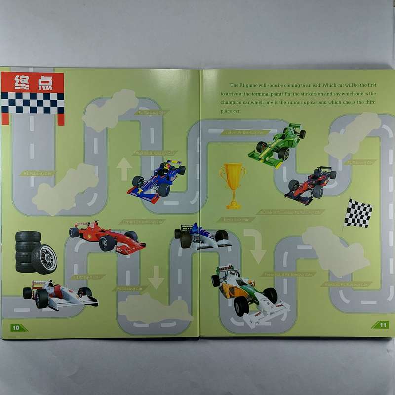 Auto Alliance Sticker Book