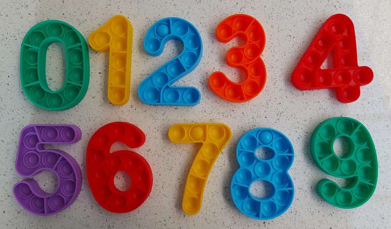 Fidget Popper (NUMBERS)