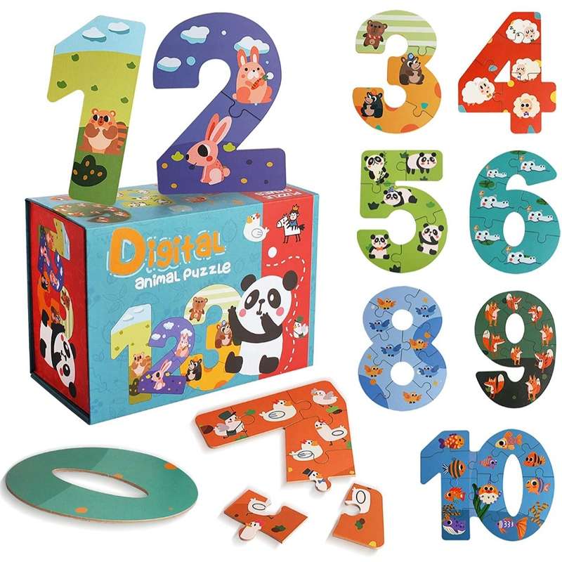 Digital Animal puzzle