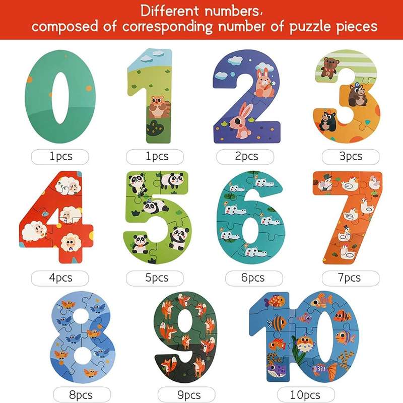 Digital Animal puzzle
