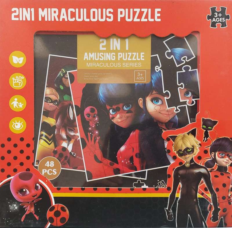 2 in 1 Miraculous Puzzle