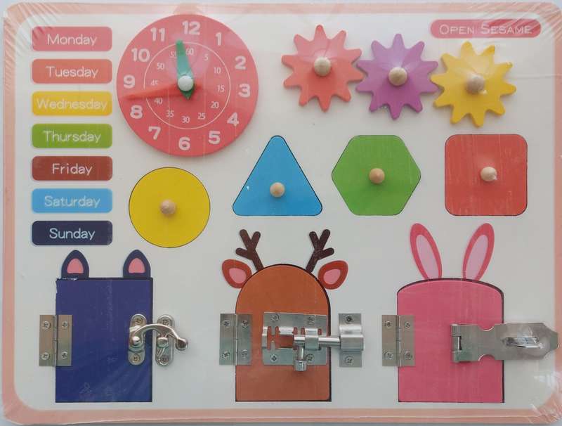 Busy Lock Board Toy