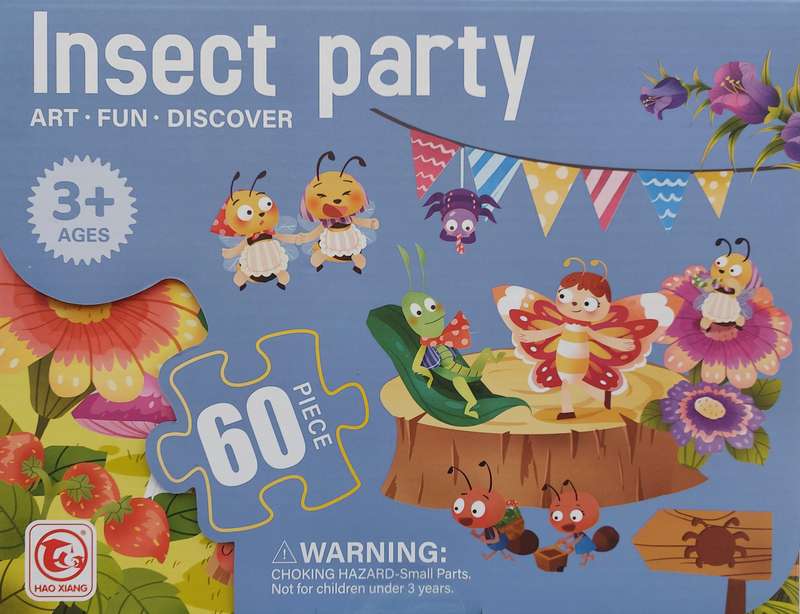 60PCS-Insect Party  Puzzle