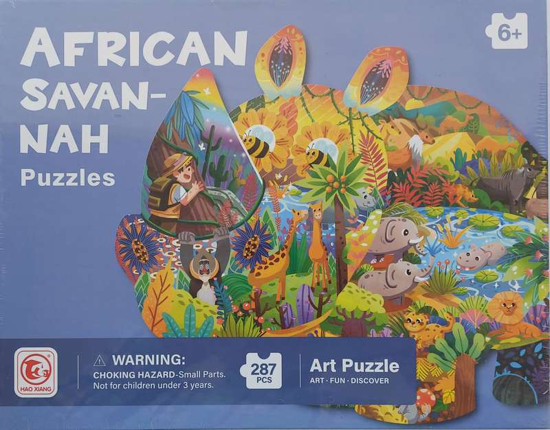 287-PCS-Africa Savannah Puzzle