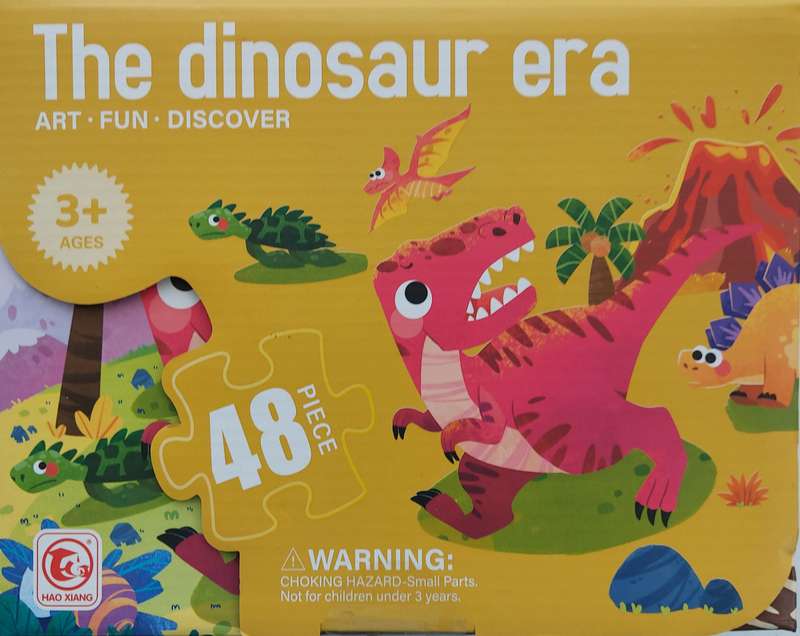 48PCS-Dinosaur Era Puzzle