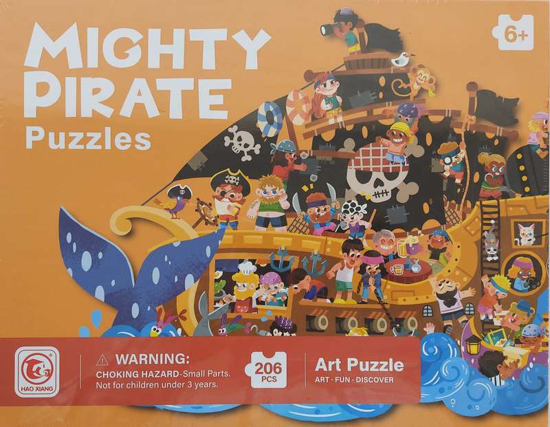 206-Mighty Pirate Puzzle