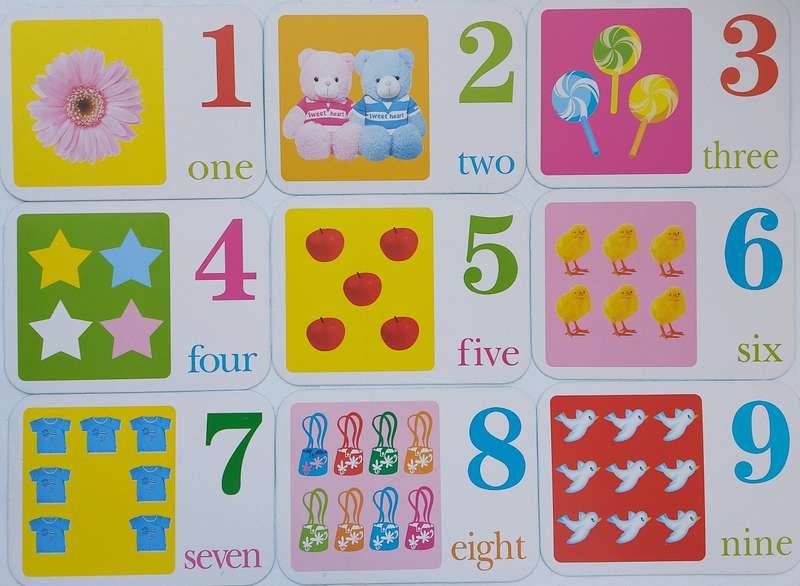 Baby number  Cards