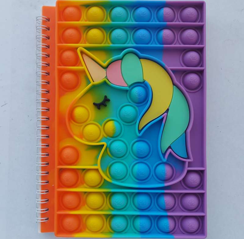 Fidget Popper Notebook