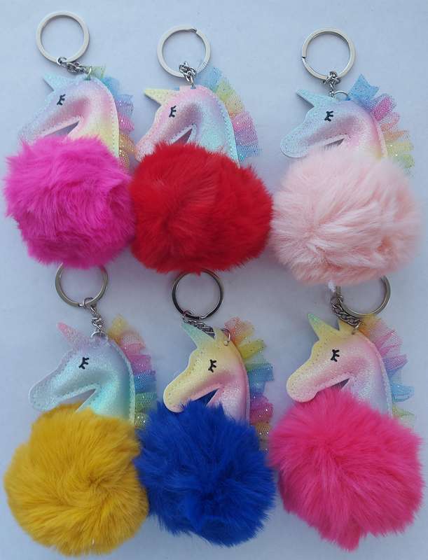 Unicorn Keyring