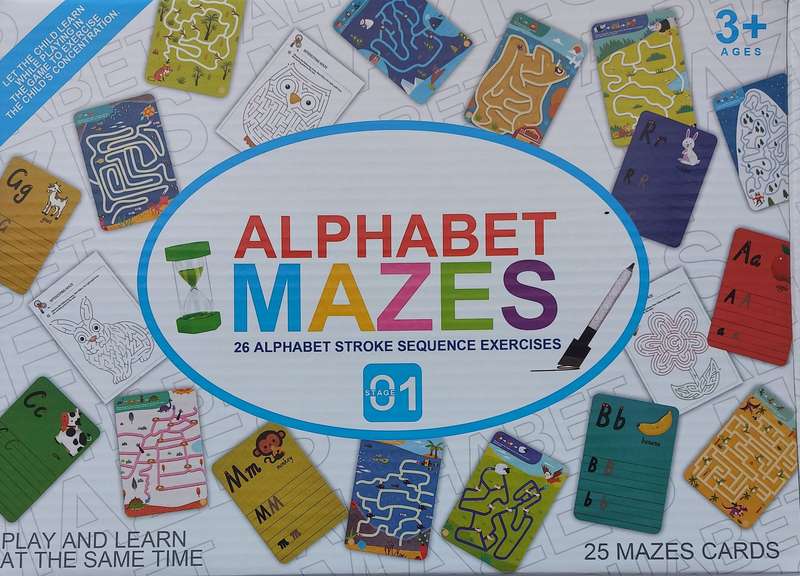 Alphabet Maze Pack