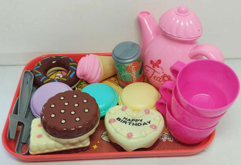 Simulation Fun Play Set -Tea, Coffee, Desserts& food