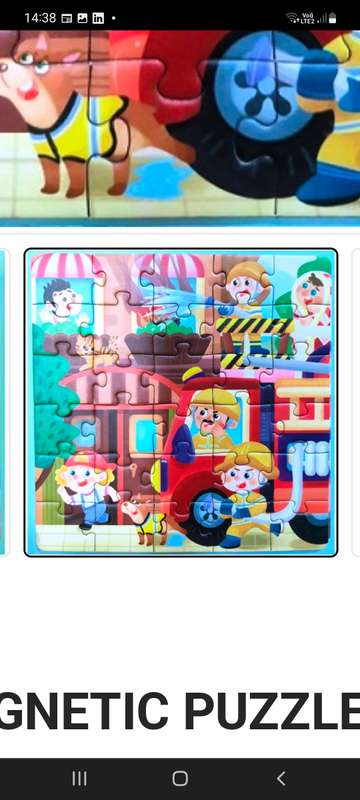 Traffic magnetic 3 in 1 Puzzle