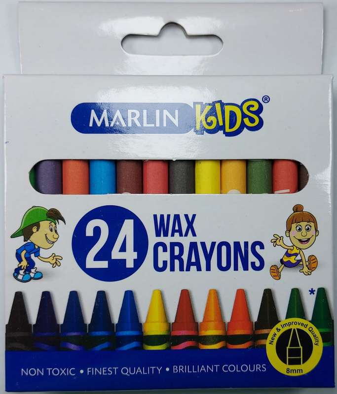 Wax crayons-24