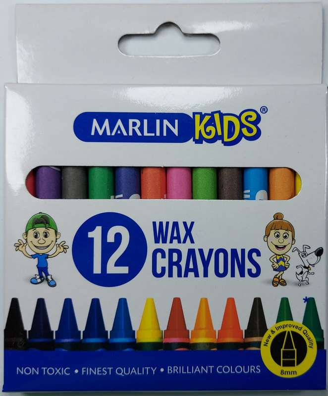 Wax crayons-12