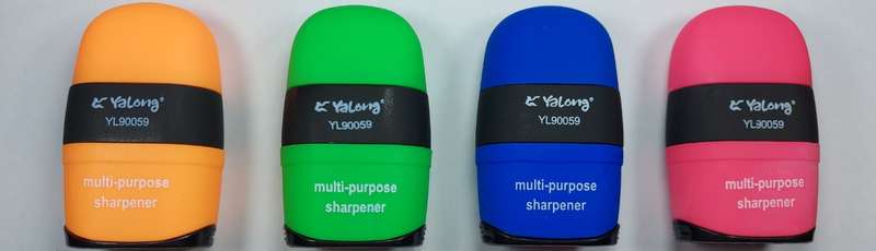 2 in 1 sharpener and eraser
