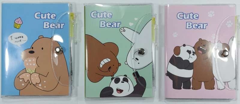 Cute bear book-small