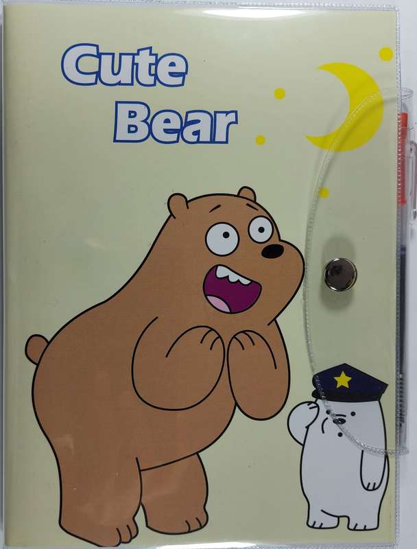 Cute bear book-small